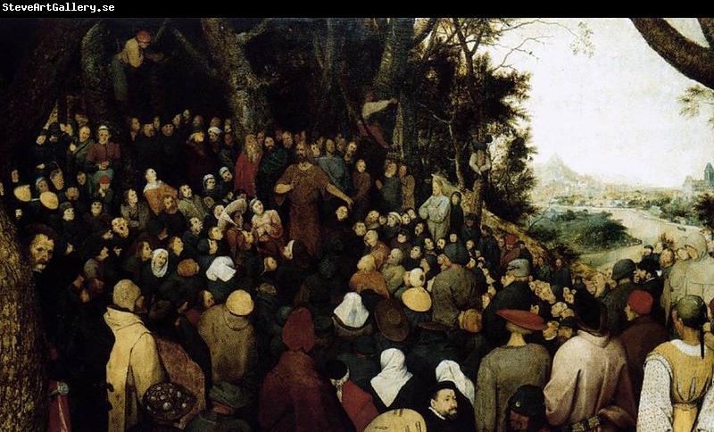 Pieter Bruegel the Elder The Sermon of St John the Baptist